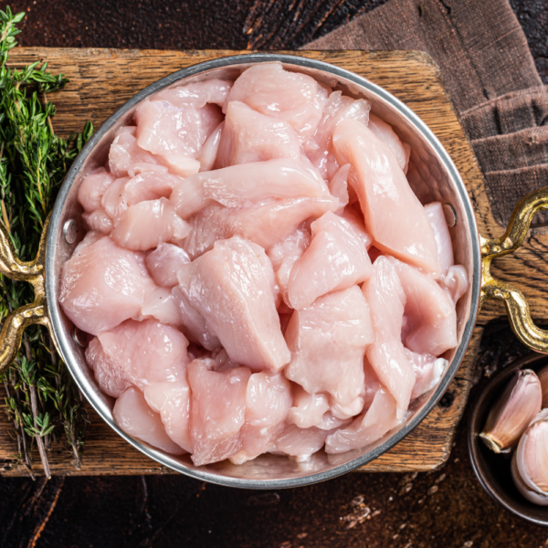 Chicken Breast Boneless Boti 1kg