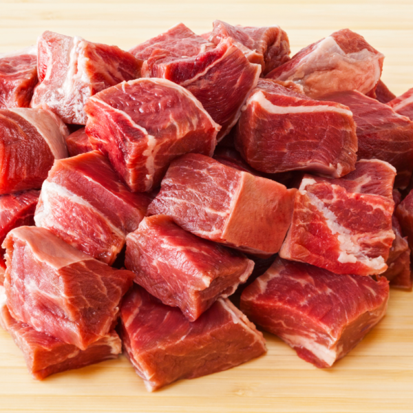 Prime Beef Boneless Cubes 05% Fat 0.500g